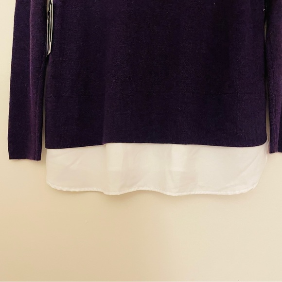 NWT Vera Wang petite medium lace sweater - Picture 8 of 10